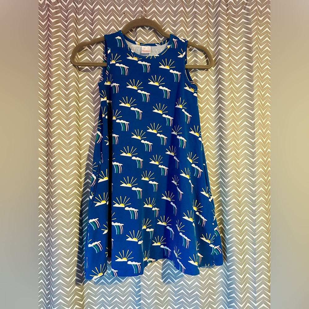 Hanna Andersson | Sunshine and Rainbows Swing Dress, size 10